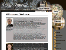 Tablet Screenshot of hassia-judaica.de